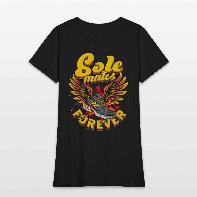 Marathon Marathoner Sole Mates Forever