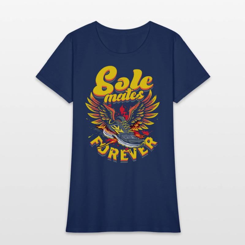 Marathon Marathoner Sole Mates Forever
