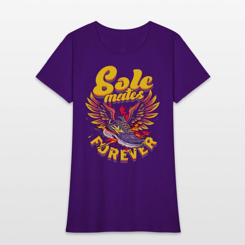 Marathon Marathoner Sole Mates Forever