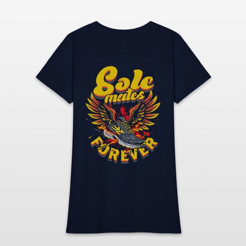 Marathon Marathoner Sole Mates Forever