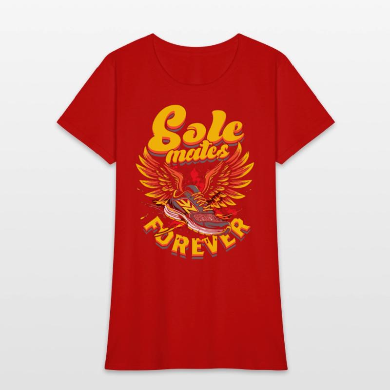 Marathon Marathoner Sole Mates Forever