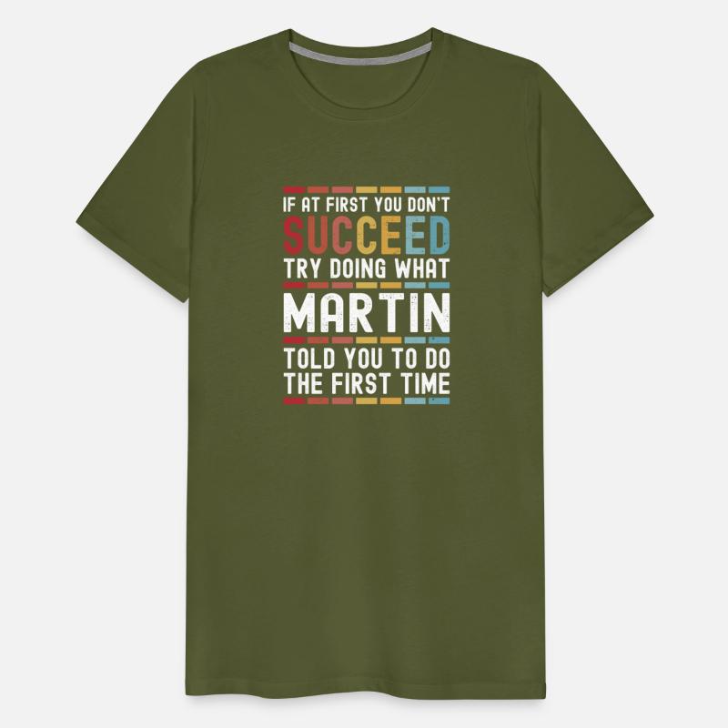 Martin Name Personalized Funny Birthday Christmas