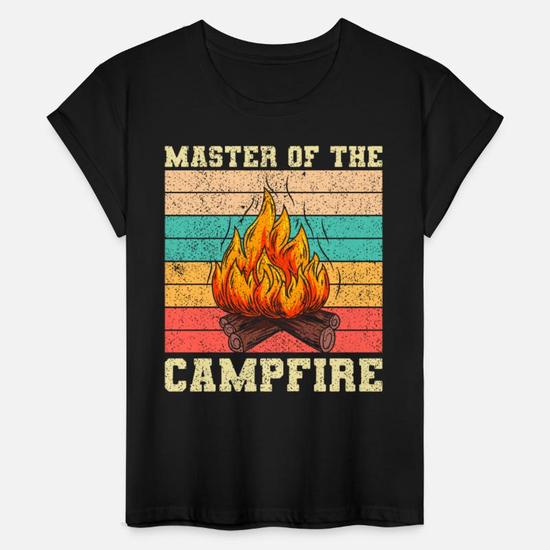 Master Of The Campfire Vintage Camping