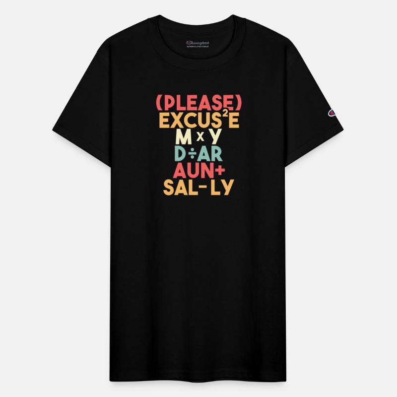 Math Teacher Please Excuse My Dear Aunt Sally