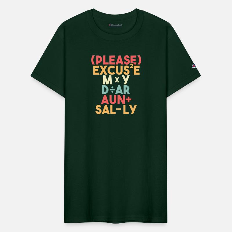 Math Teacher Please Excuse My Dear Aunt Sally
