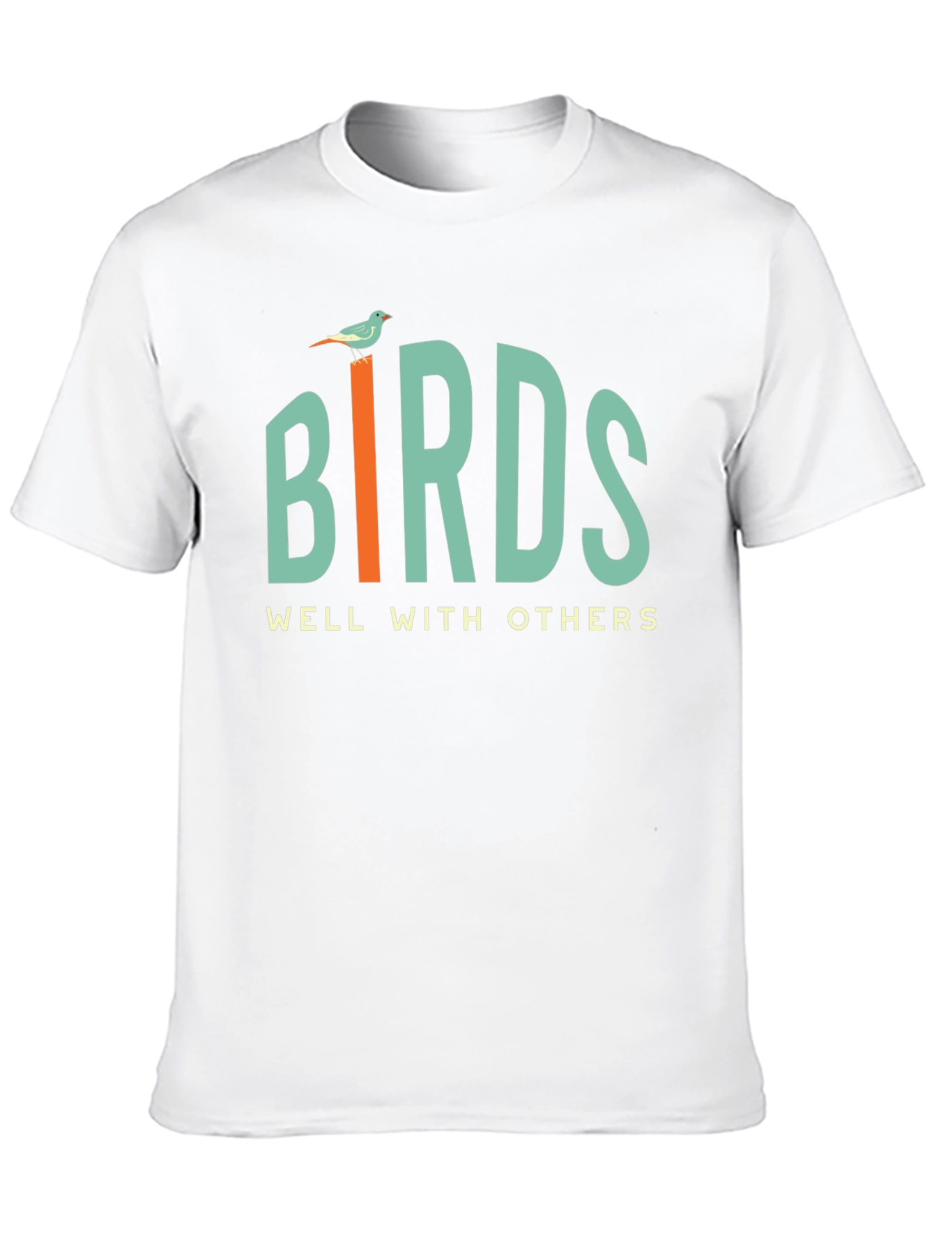 Birds Well With Others Graphic Tee - Unisex