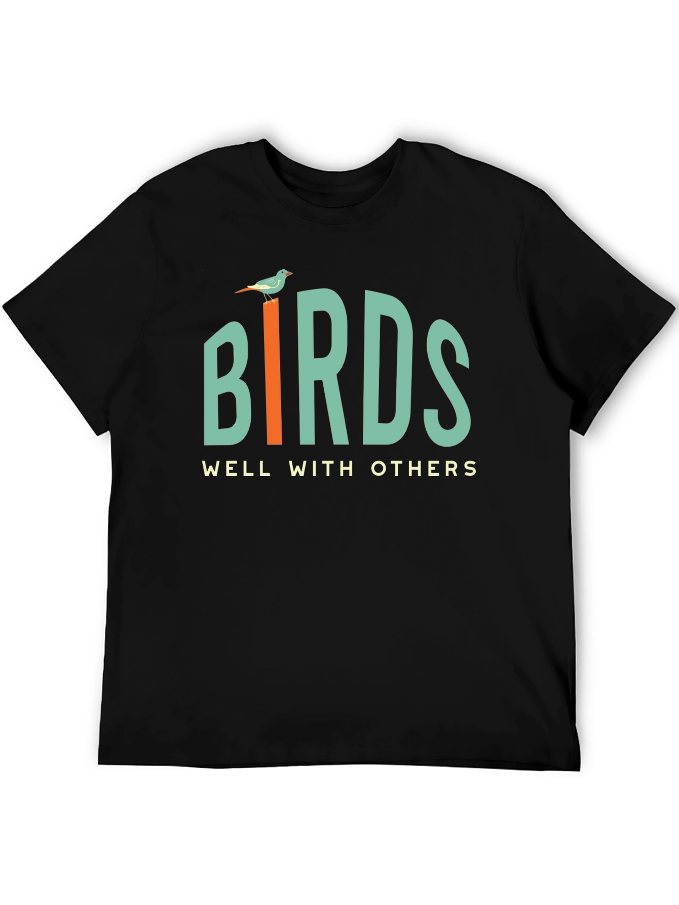 Birds Well With Others Graphic Tee - Unisex