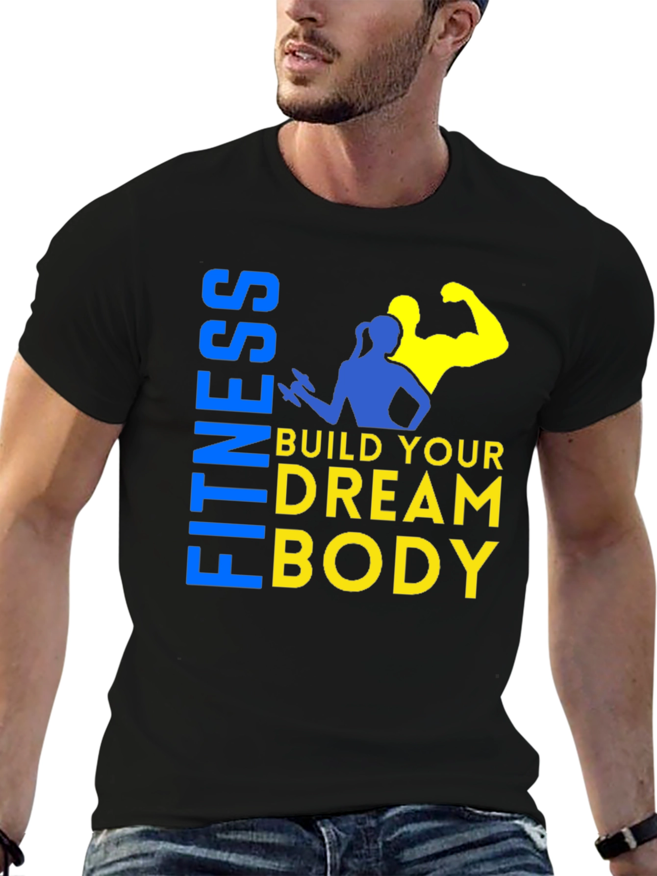 Fitness Dream Body Graphic Tee
