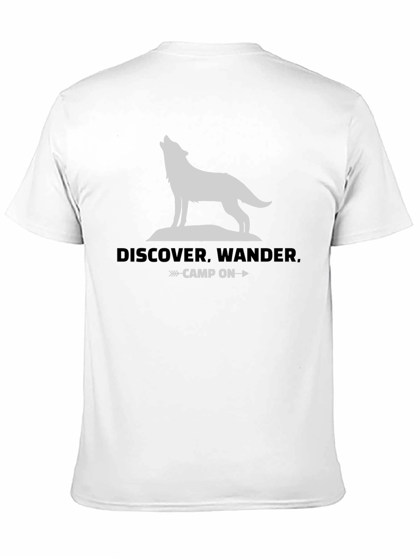 Discover Wander Camp On Graphic Tee