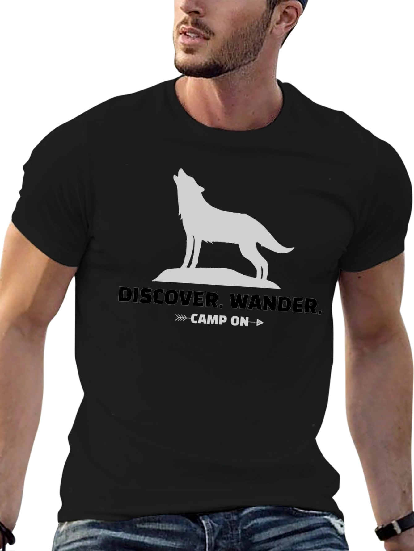 Discover Wander Camp On Graphic Tee