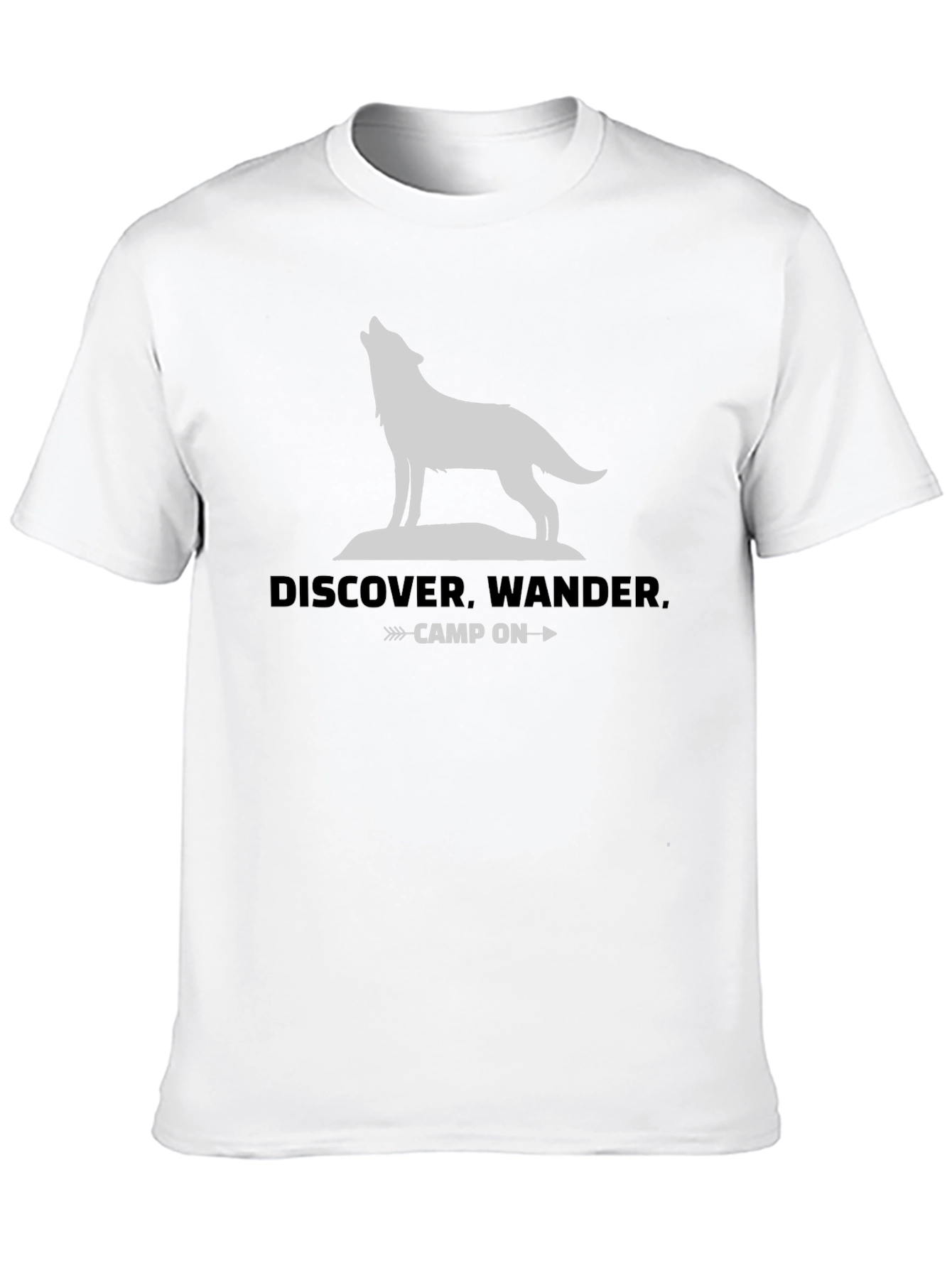 Discover Wander Camp On Graphic Tee