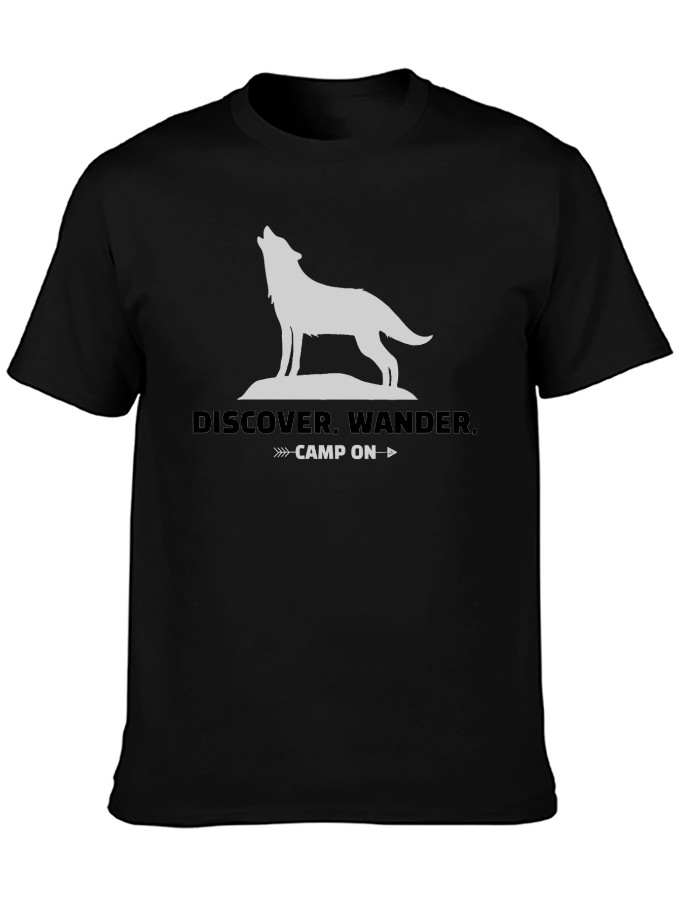 Discover Wander Camp On Graphic Tee
