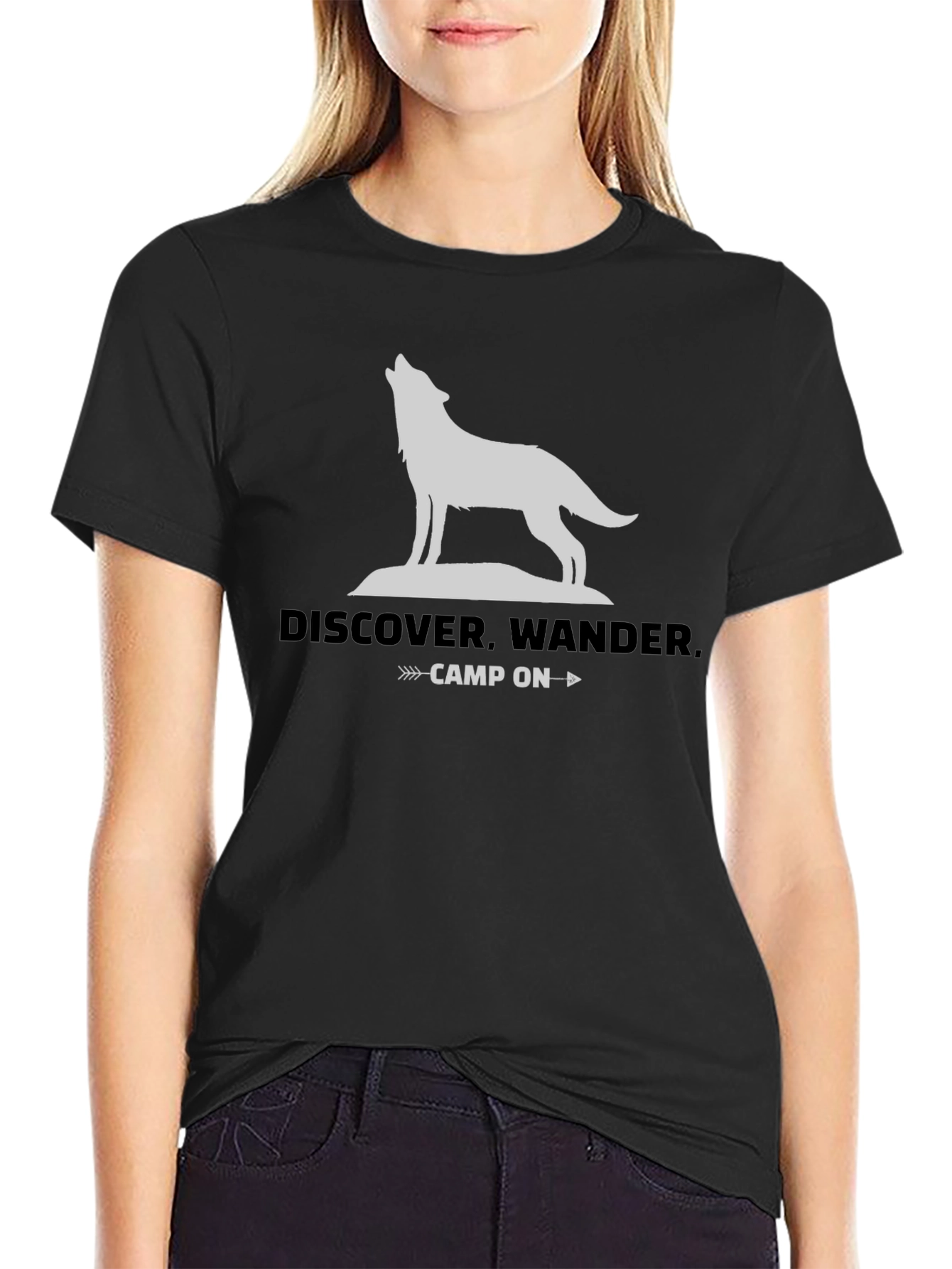Discover Wander Camp On Graphic Tee