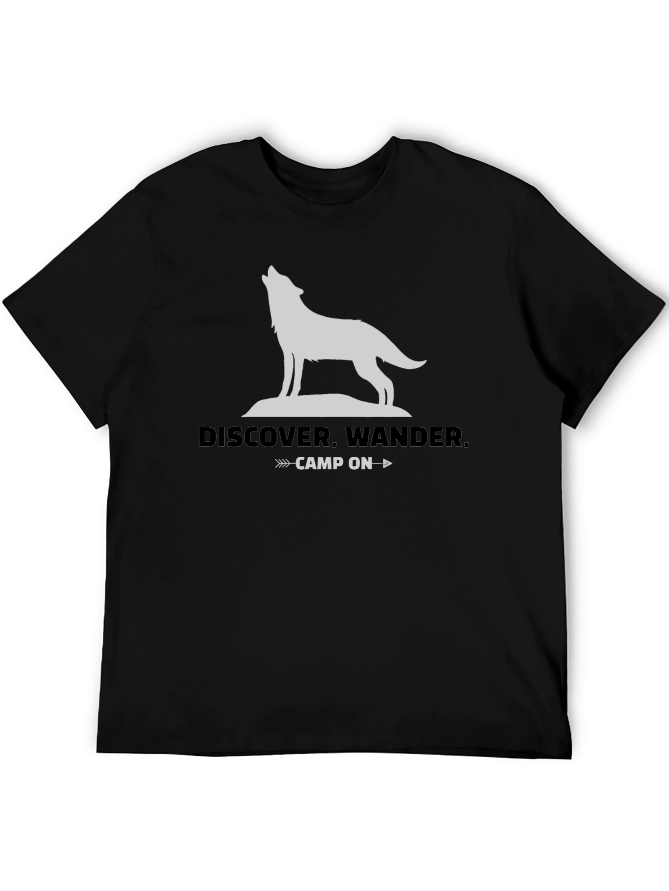 Discover Wander Camp On Graphic Tee