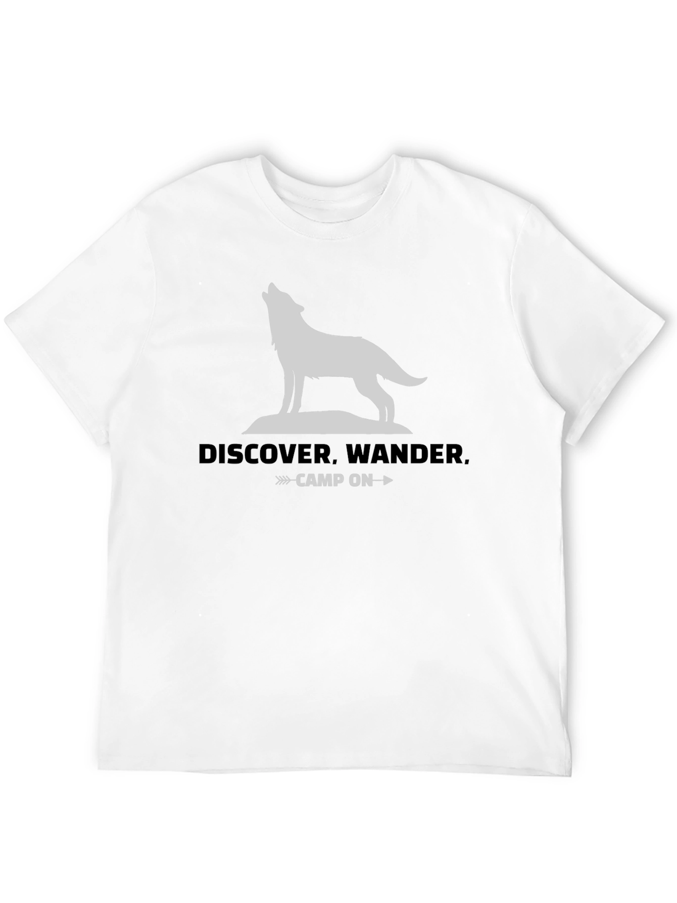 Discover Wander Camp On Graphic Tee