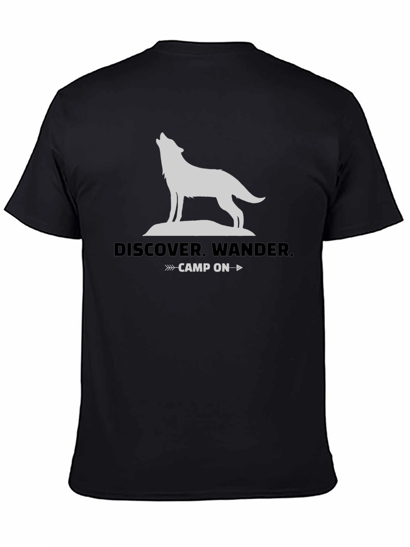 Discover Wander Camp On Graphic Tee