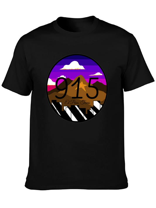 El Paso 915 T-Shirt - Texas Pride Design