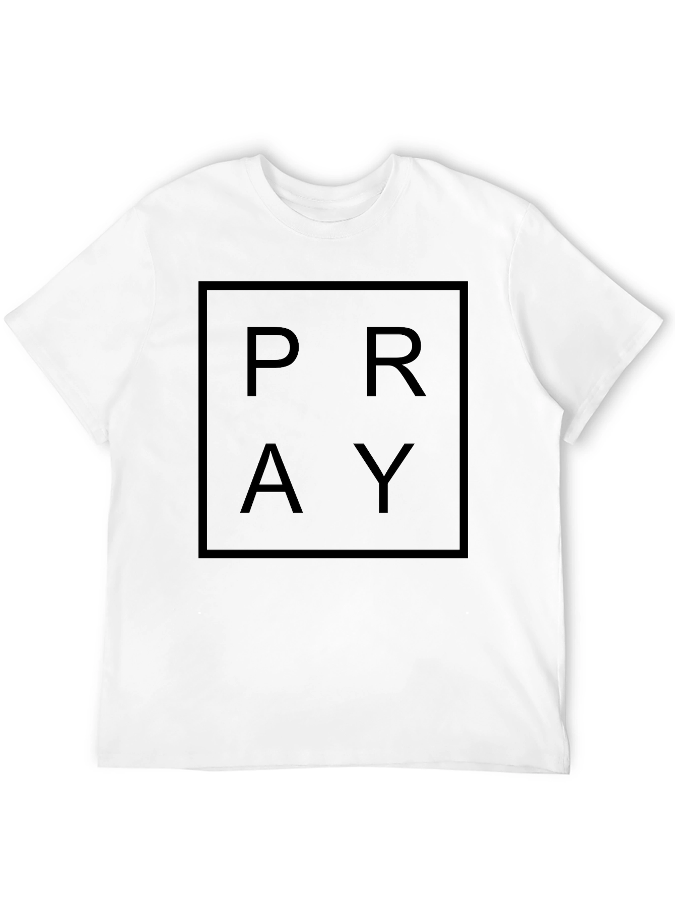Pray Graphic T-Shirt - Soft Cotton Blend