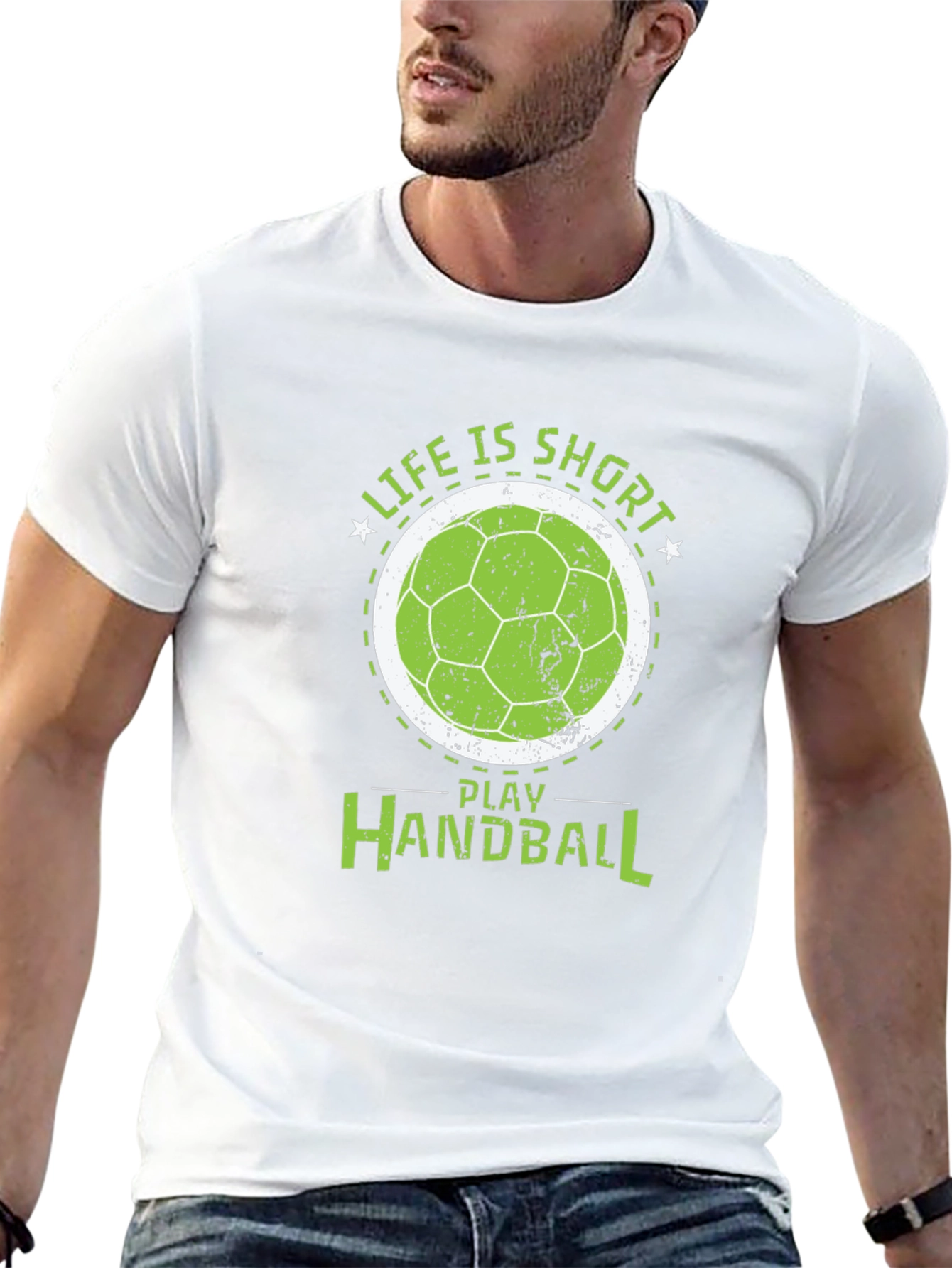 Life is Short Play Handball T-Shirt