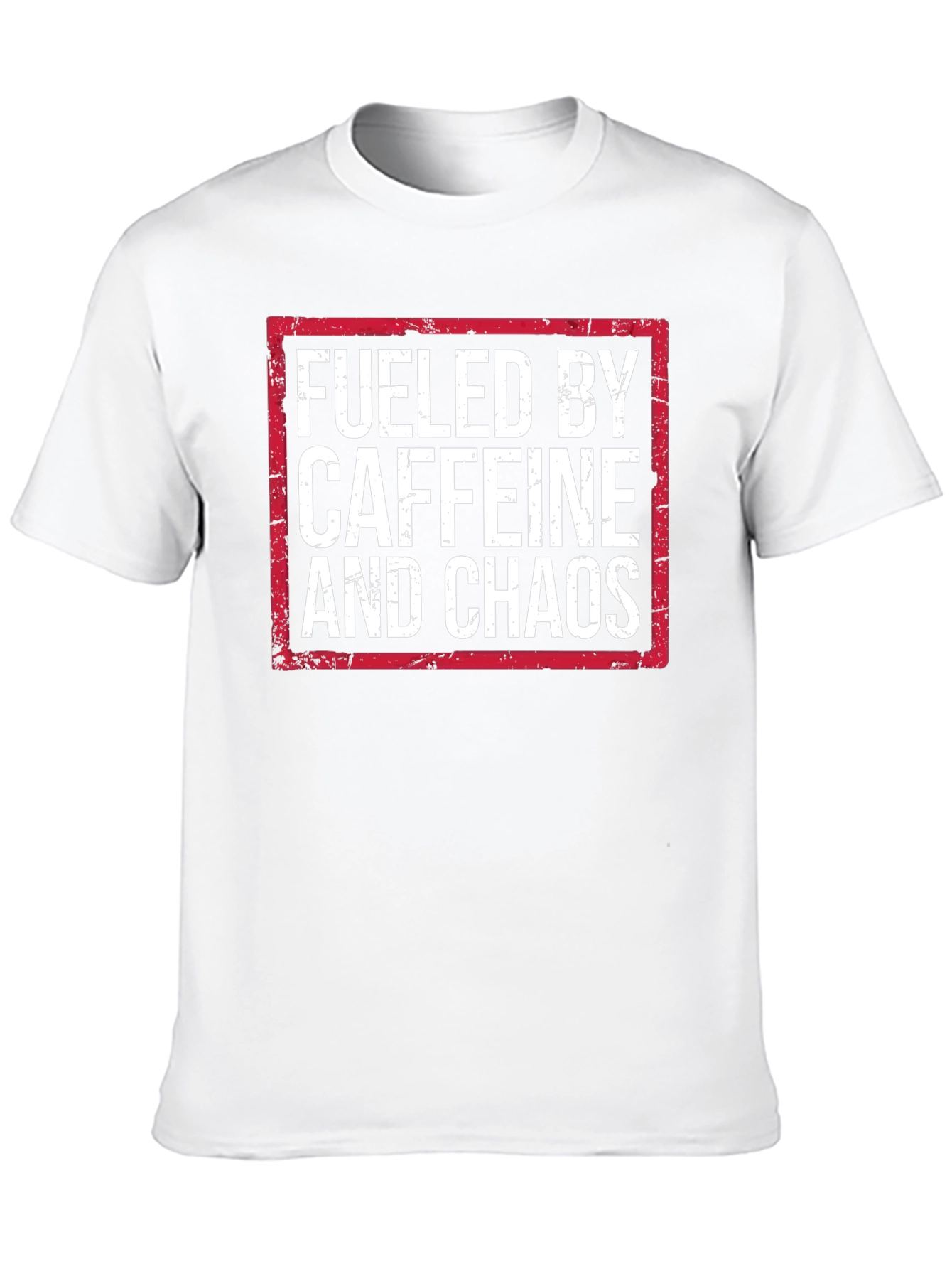 Fueled by Caffeine and Chaos Graphic Tee
