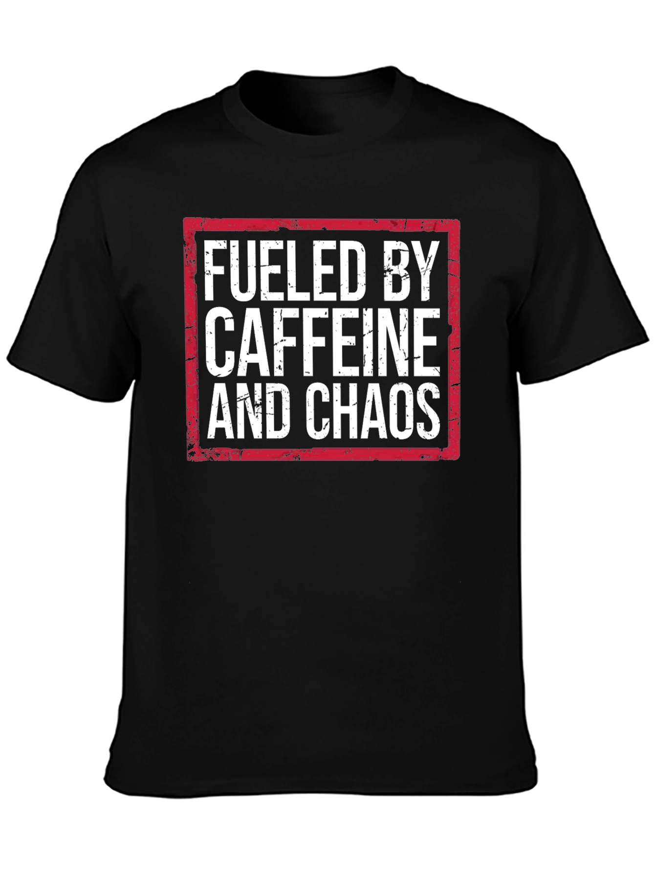 Fueled by Caffeine and Chaos Graphic Tee