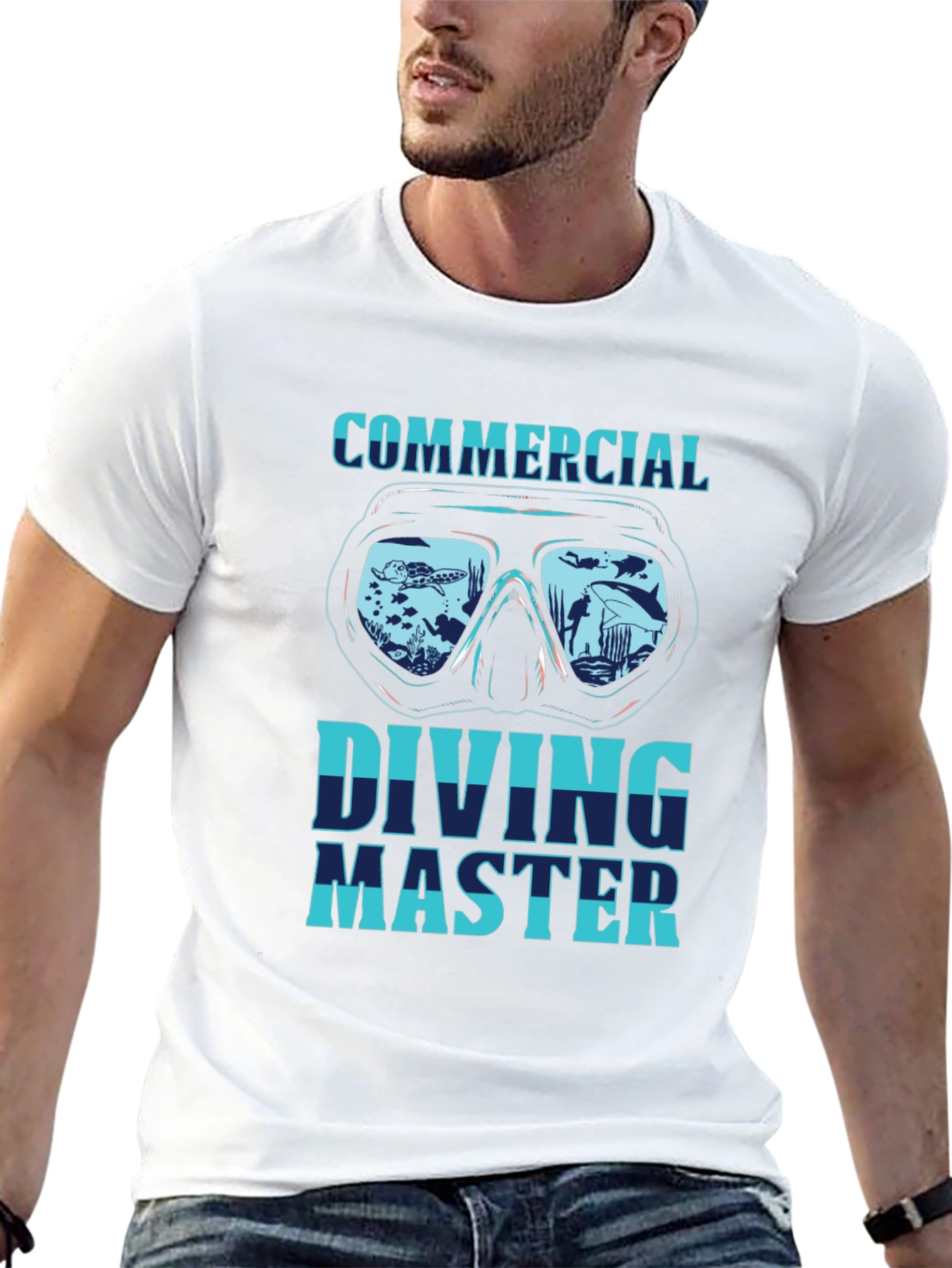 Commercial Diving Master T-Shirt - Scuba Dive