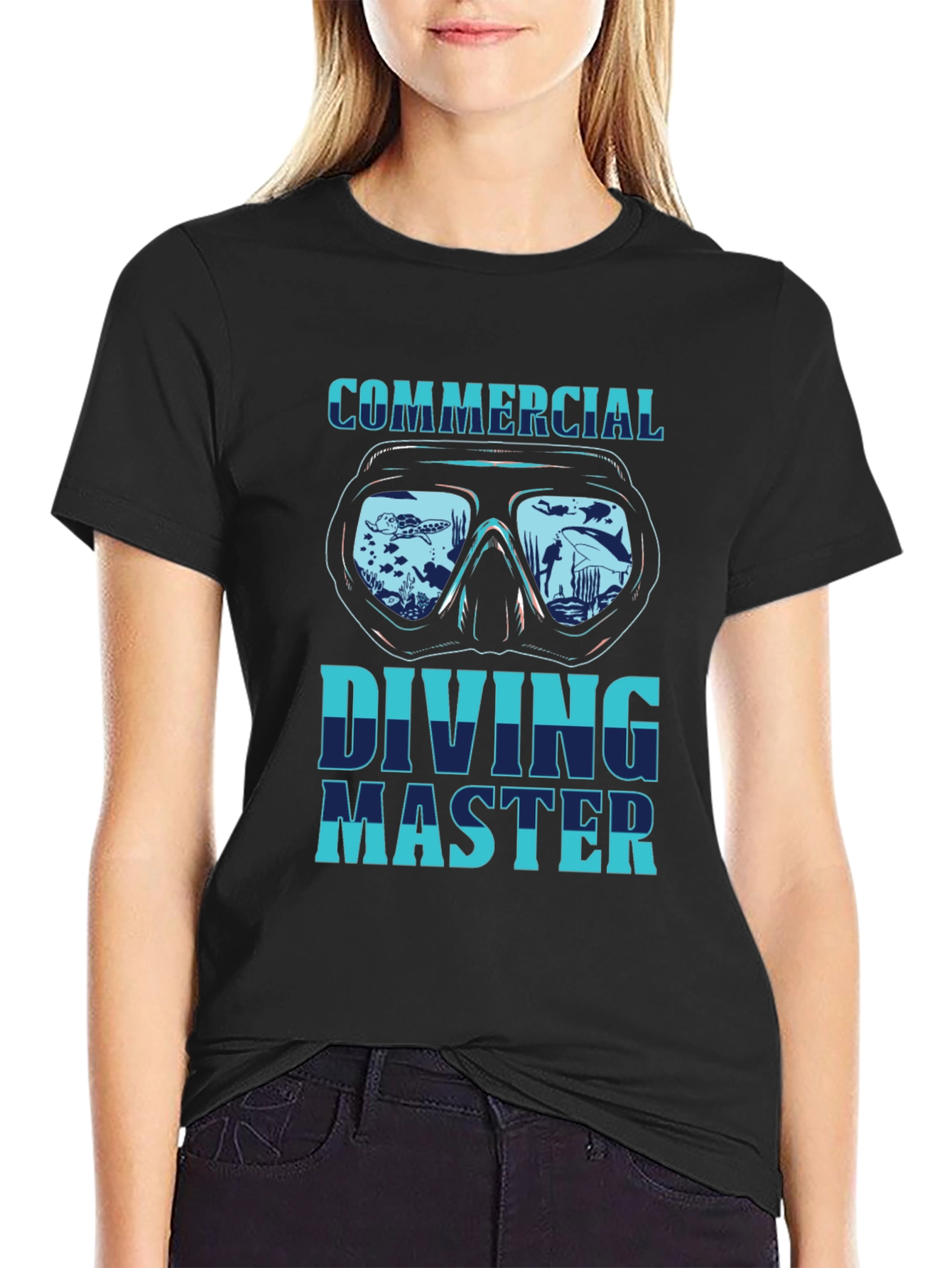 Commercial Diving Master T-Shirt - Scuba Dive