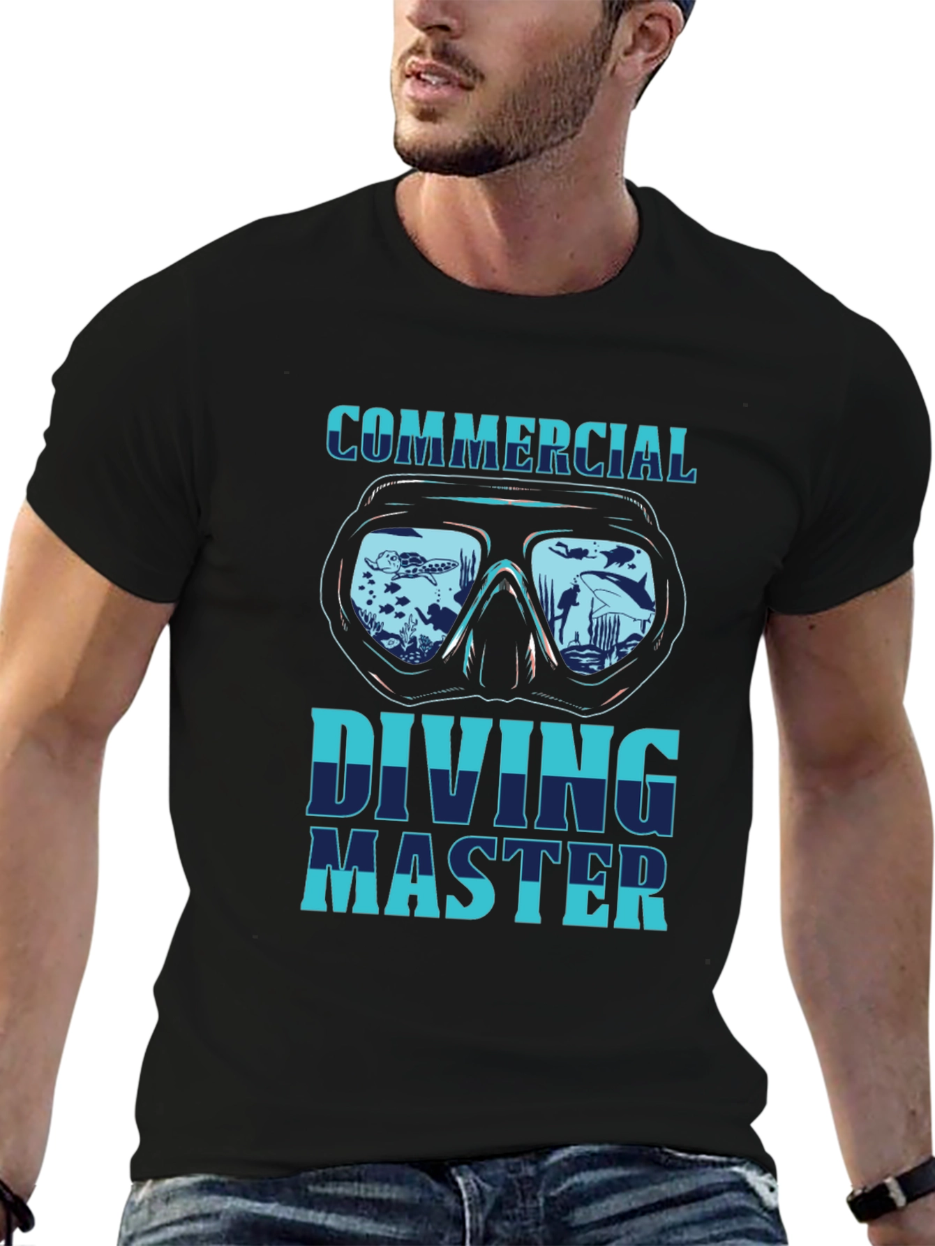 Commercial Diving Master T-Shirt - Scuba Dive
