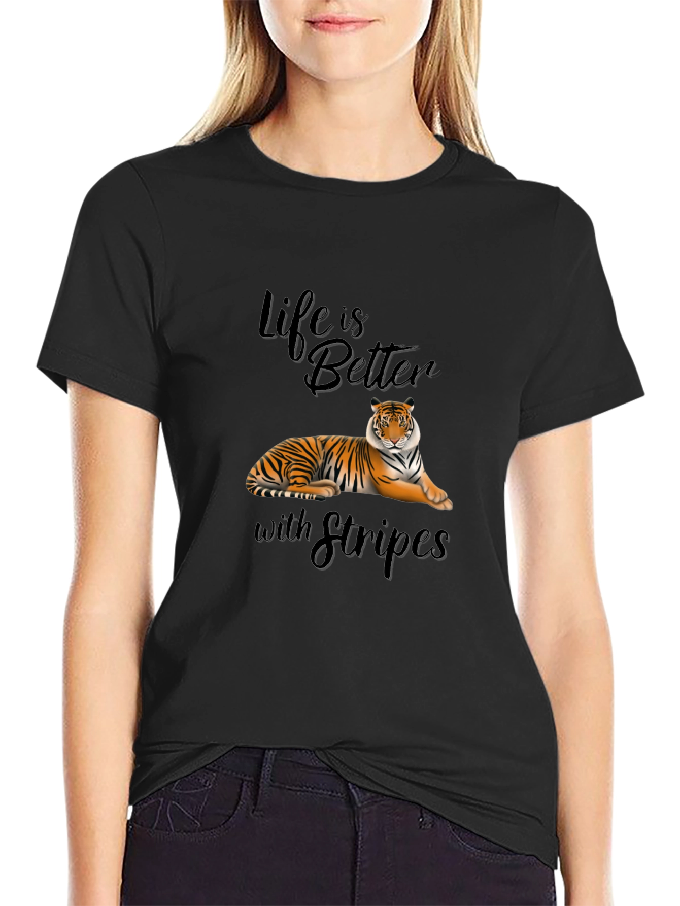 Life is Better with Stripes T-Shirt