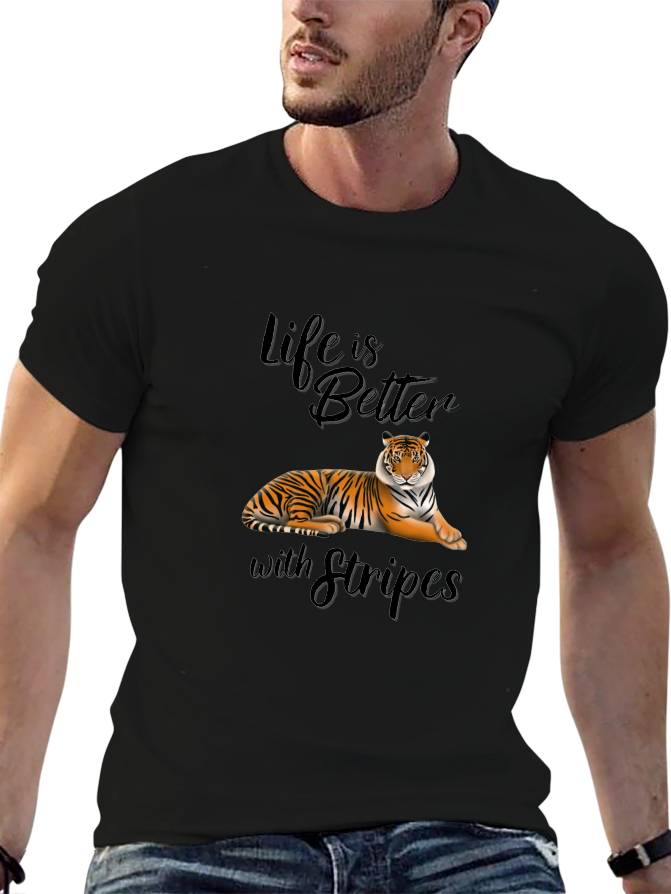 Life is Better with Stripes T-Shirt