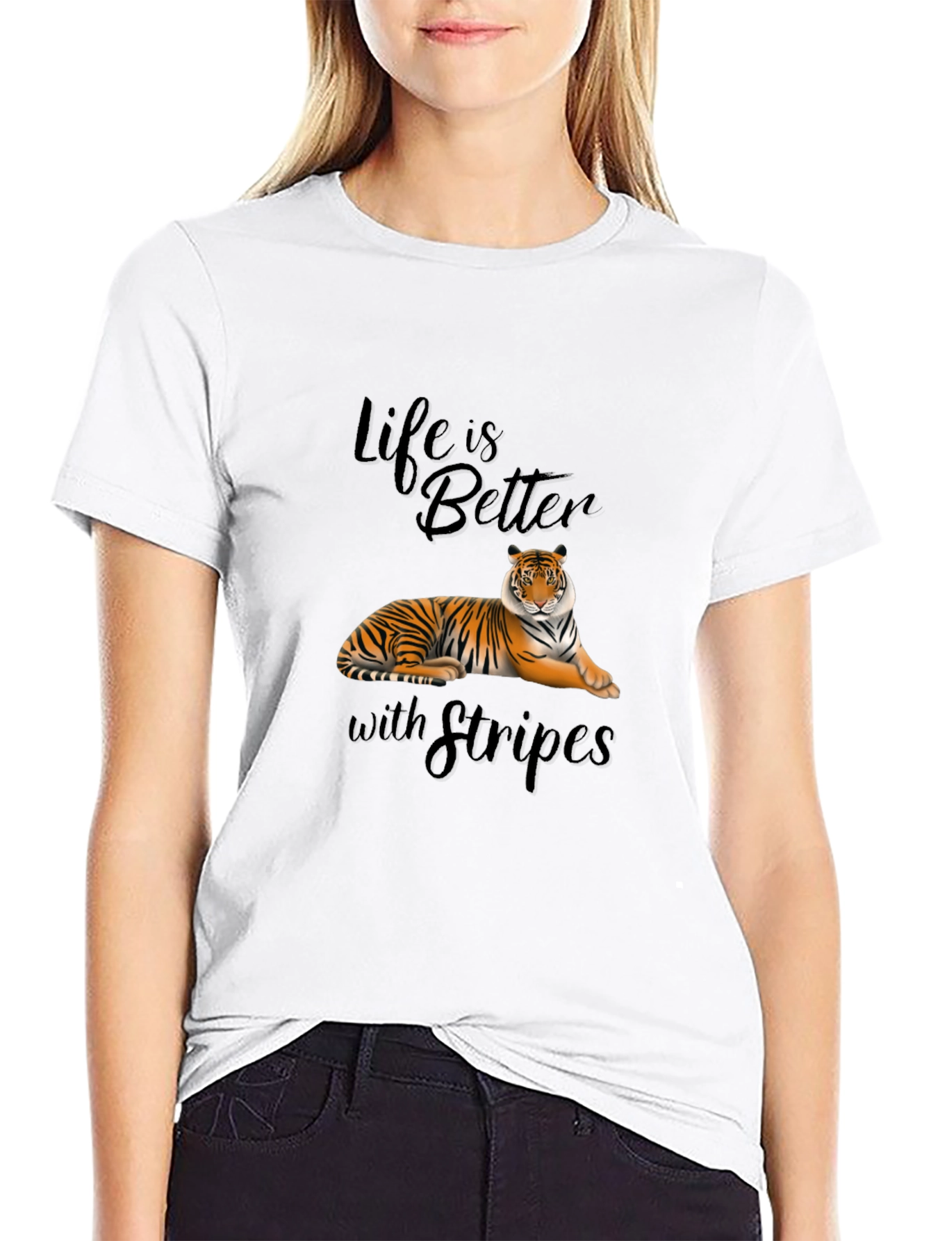 Life is Better with Stripes T-Shirt