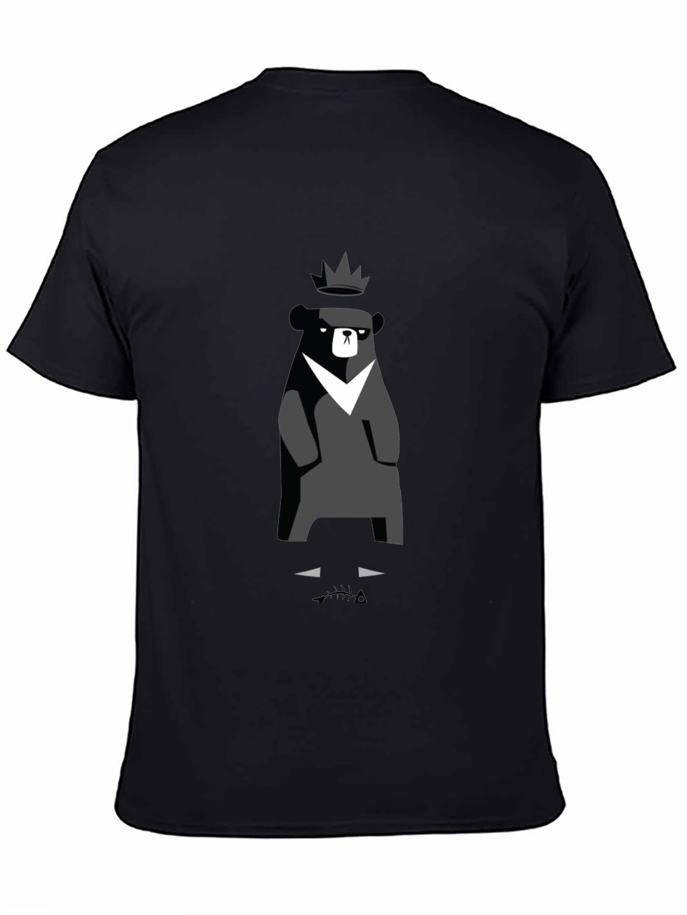 King Bear Graphic Tee - Modern Style