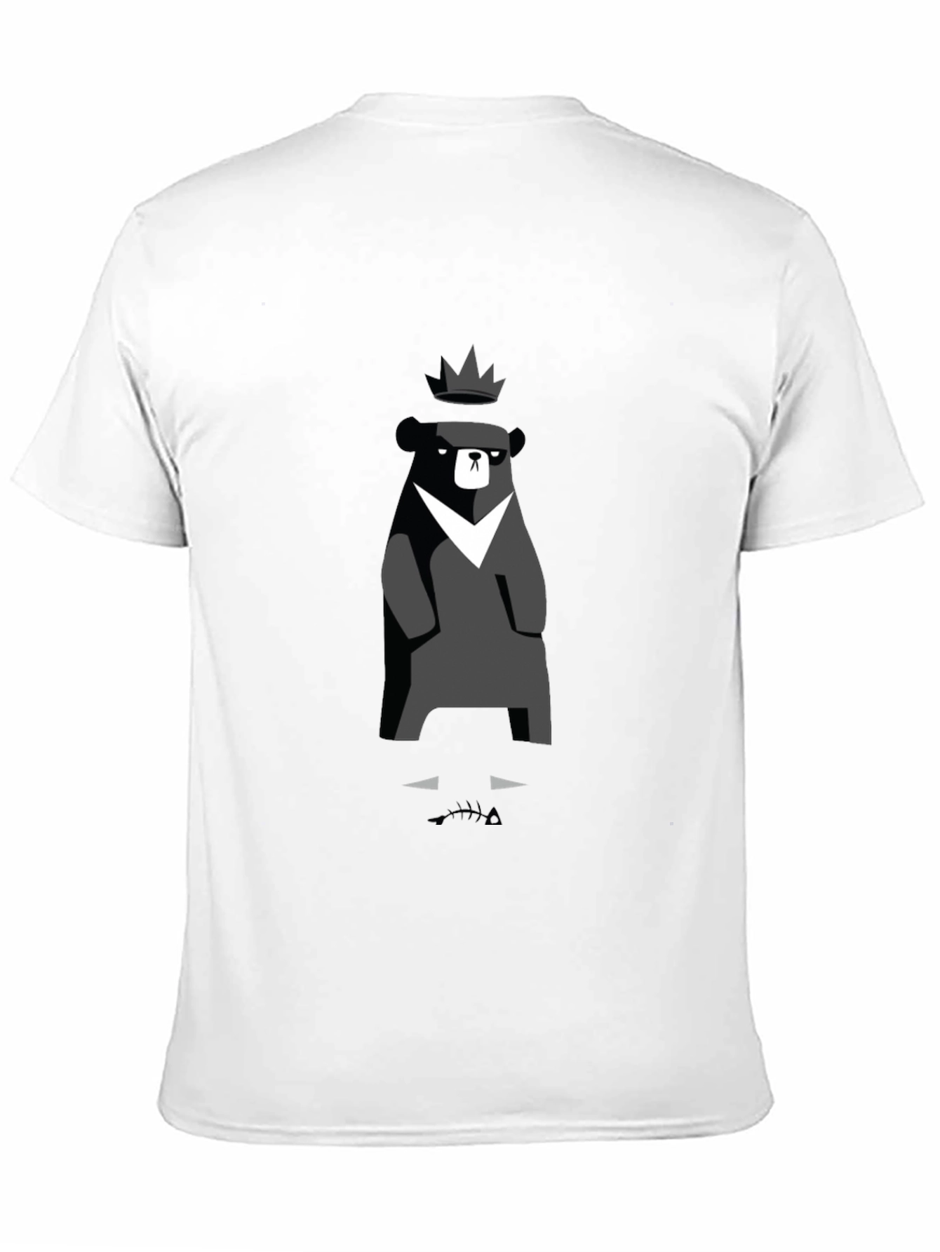 King Bear Graphic Tee - Modern Style