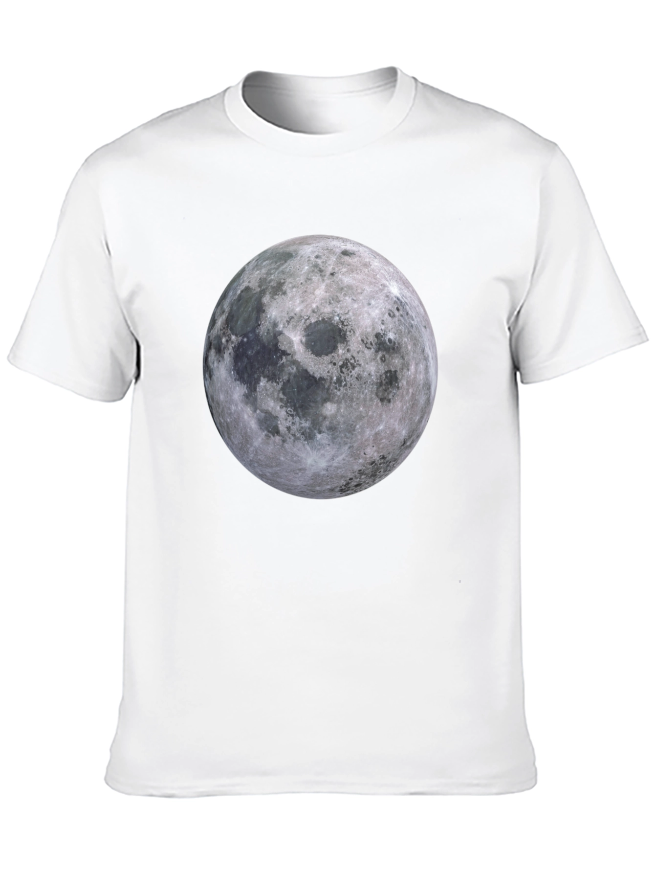 Lunar Graphic T-Shirt - Black Cotton Blend