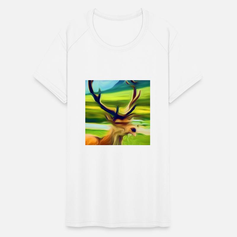 meadow digital art abstract painting