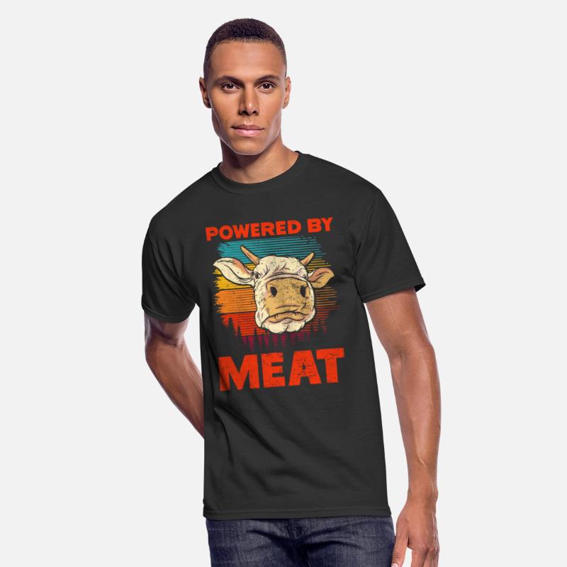 Meat Eaters POWERED BY MEAT Meat Lover Funny