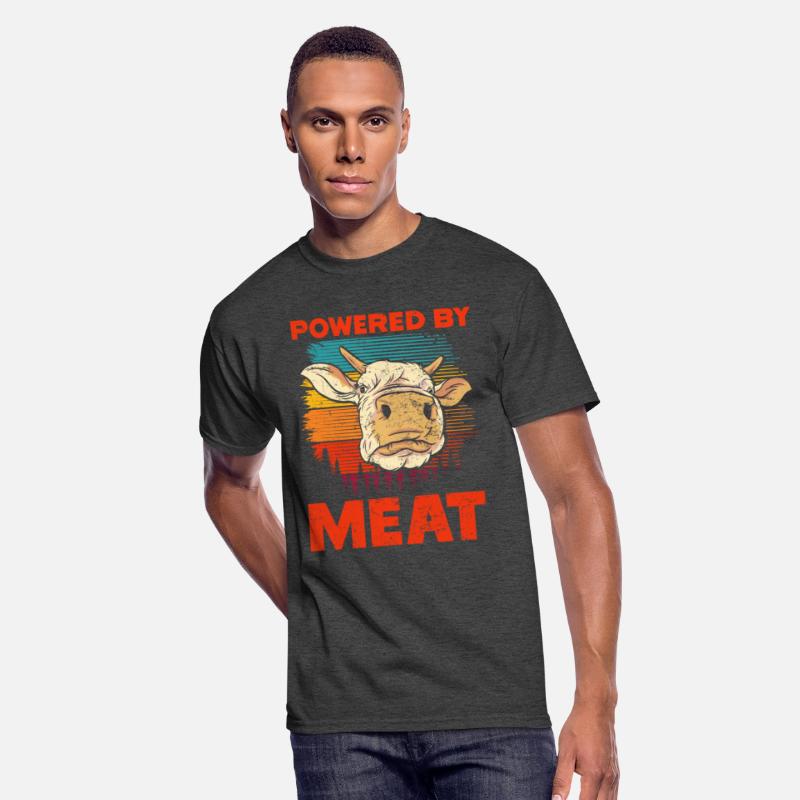 Meat Eaters POWERED BY MEAT Meat Lover Funny