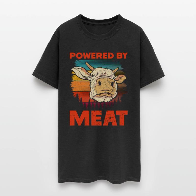 Meat Eaters POWERED BY MEAT Meat Lover Funny