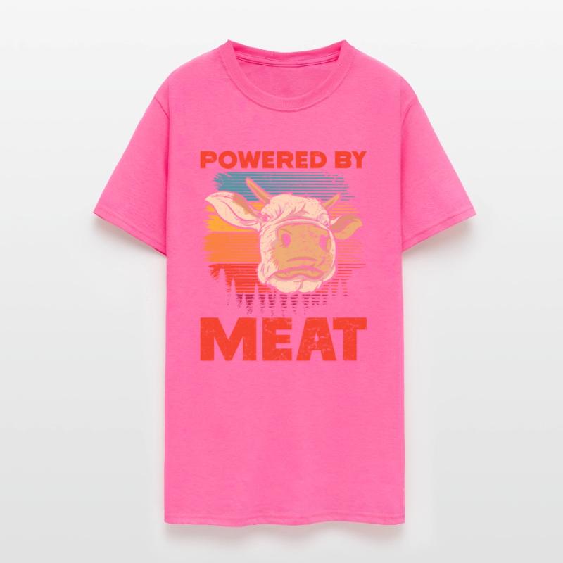 Meat Eaters POWERED BY MEAT Meat Lover Funny