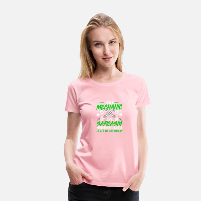 Mechanic - My Level of Sarcasm Funny Automotive