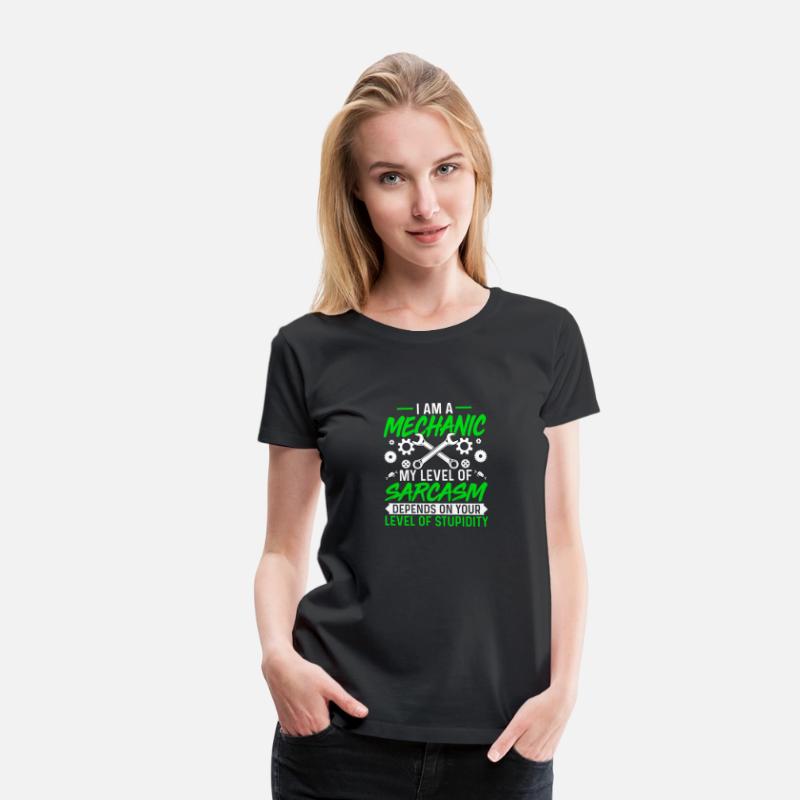 Mechanic - My Level of Sarcasm Funny Automotive