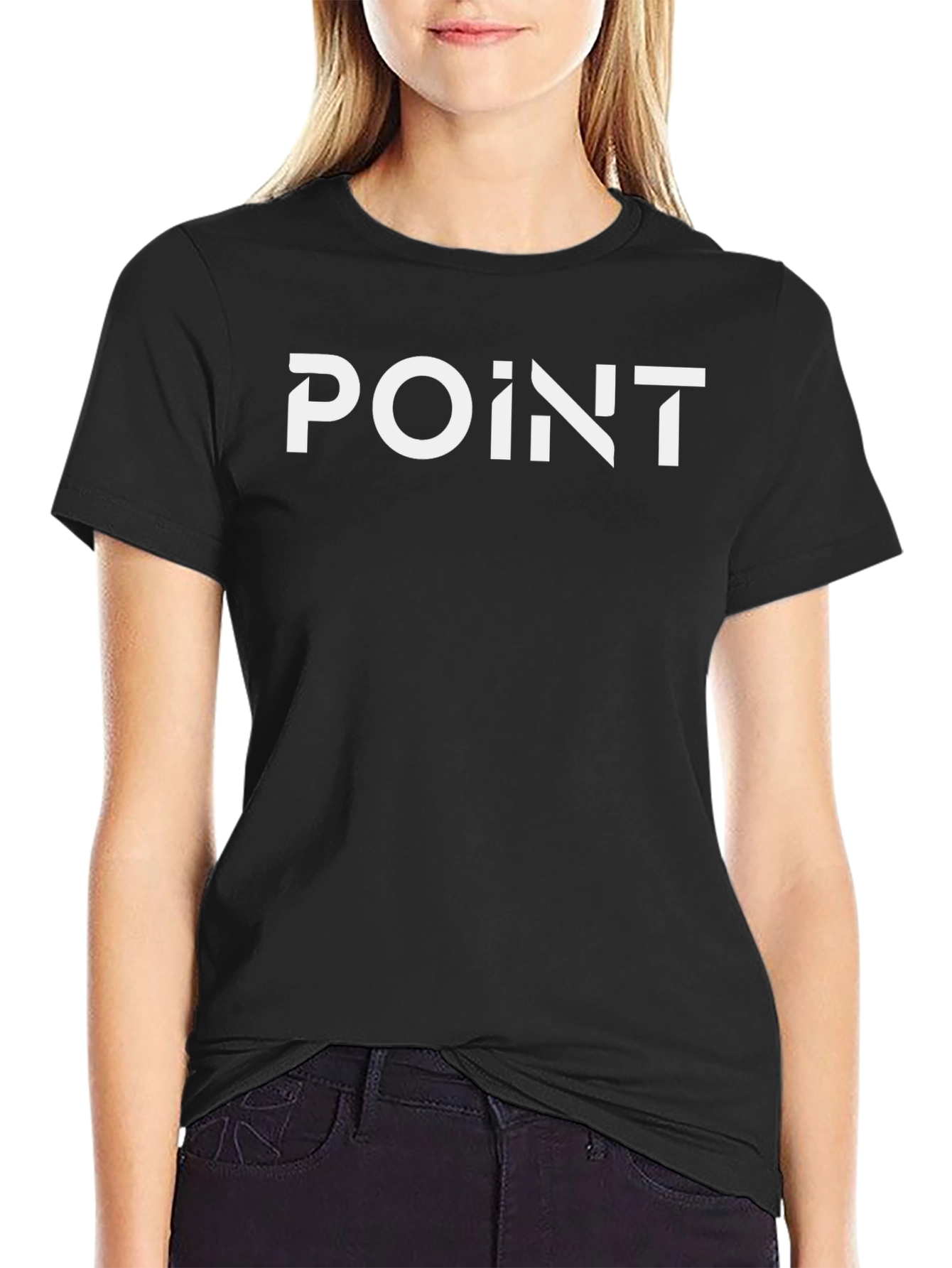 Point T-Shirt - Modern Graphic Tee