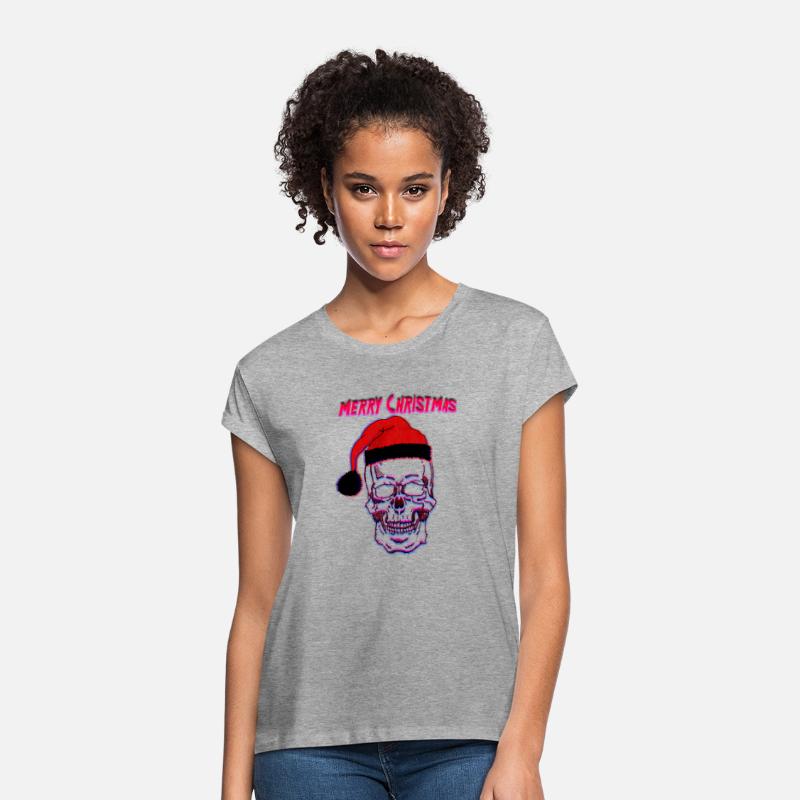 merry christmas skull