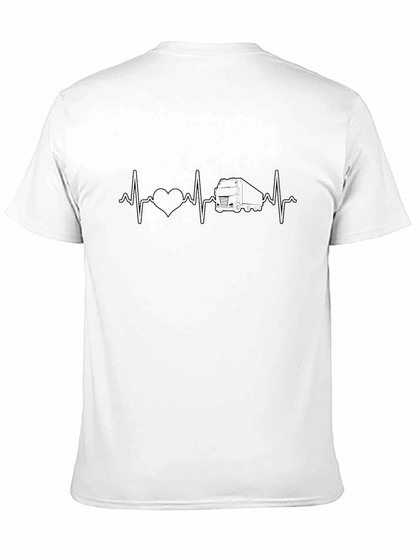 Garbage Truck Heartbeat T-Shirt
