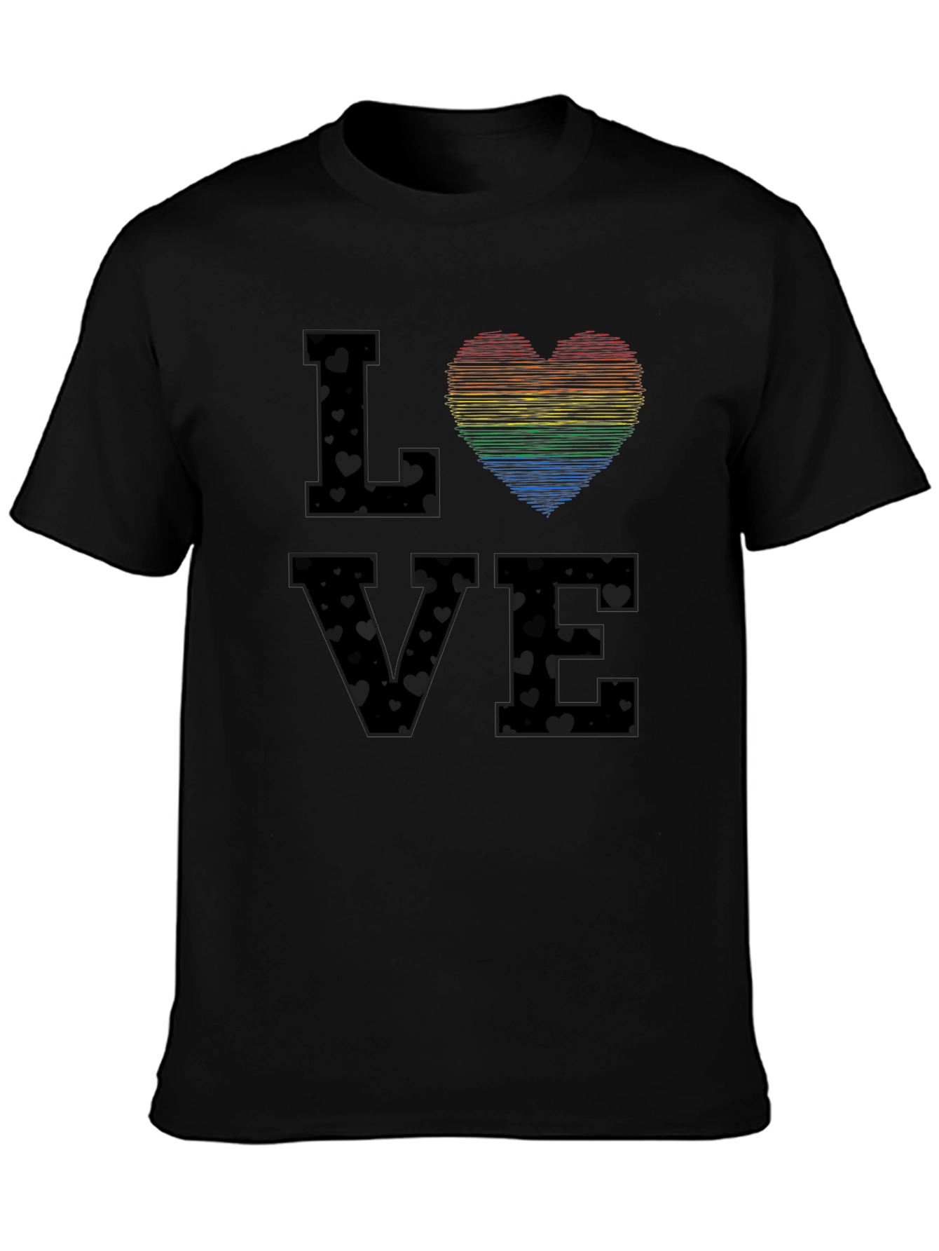 Love Rainbow Heart T-Shirt