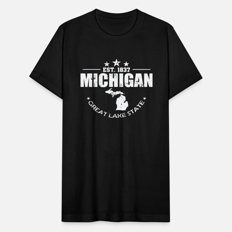 Michigan Est. 1837 Great Lake State USA