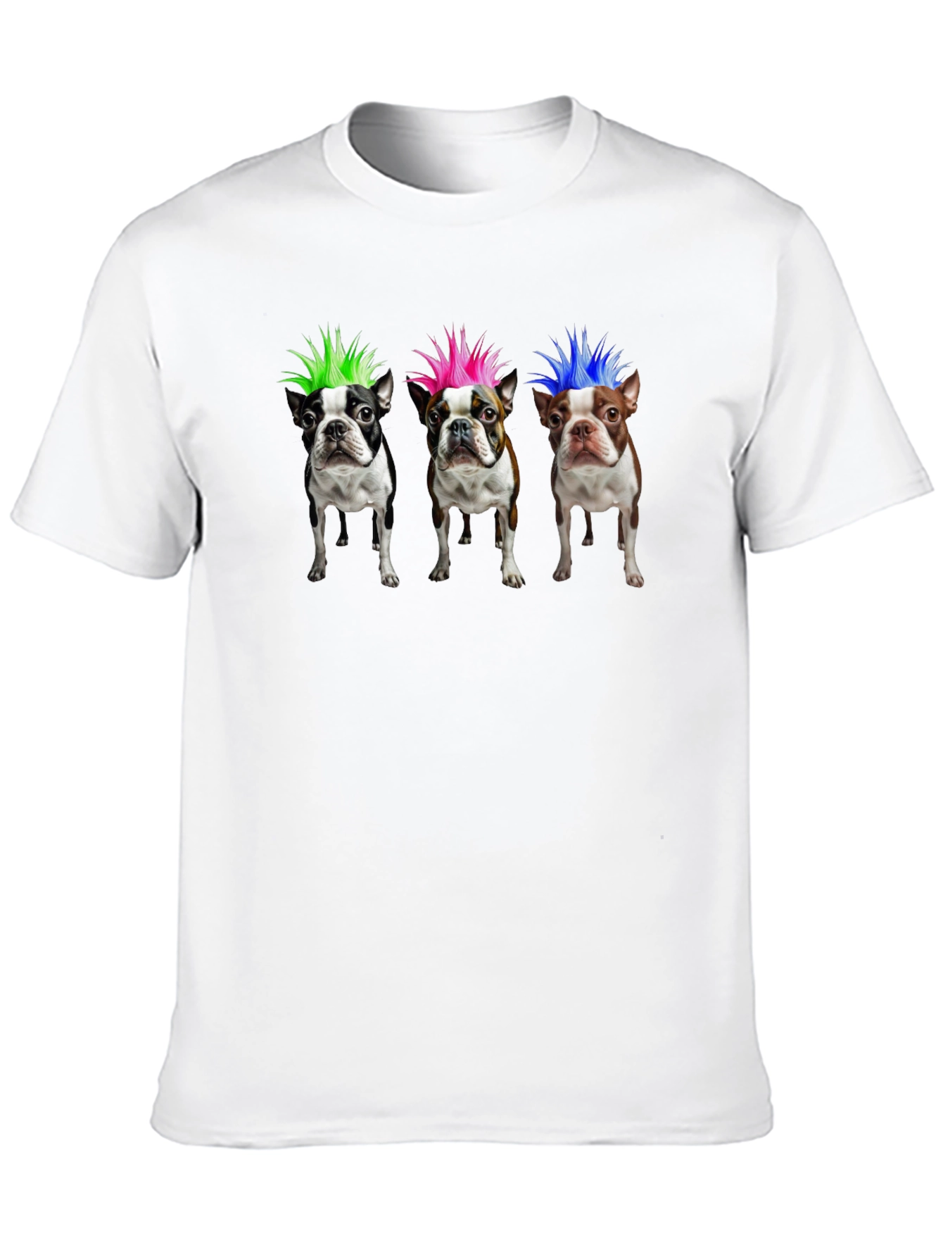 Punk Rock Dog T-Shirt: Unique Graphic Tee