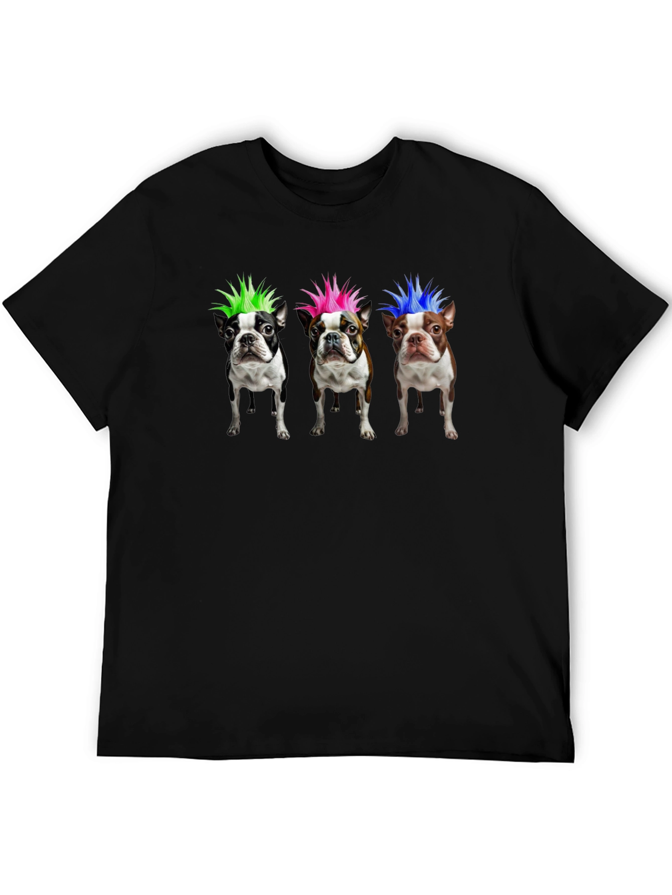 Punk Rock Dog T-Shirt: Unique Graphic Tee