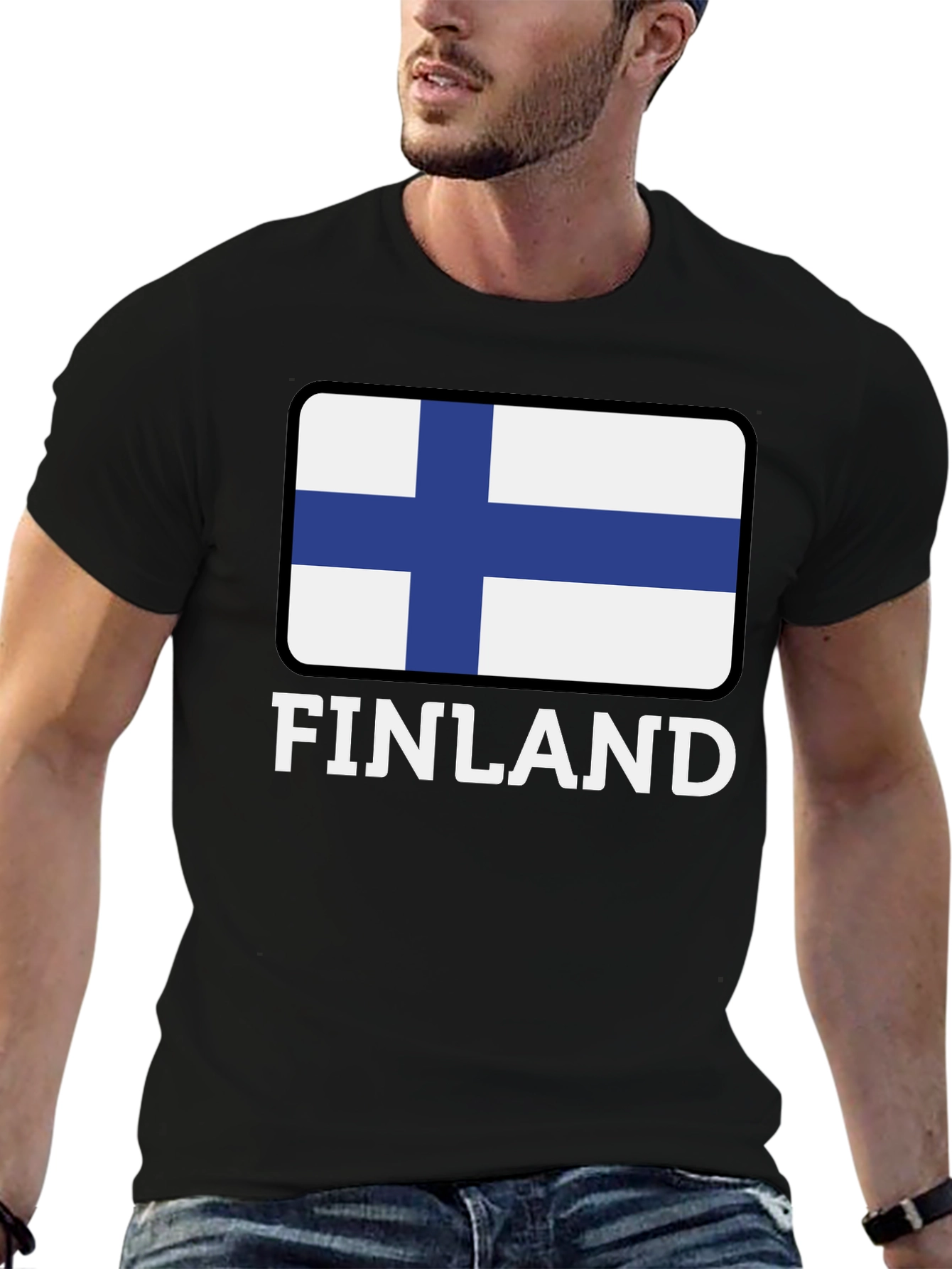 Finland Flag T-Shirt - Stylish Country Pride Tee