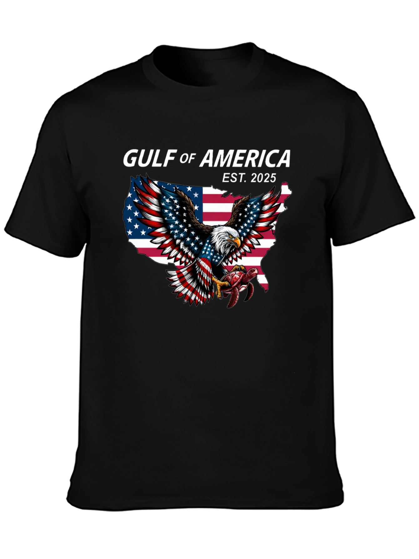 Gulf of America Eagle & Turtle T-Shirt